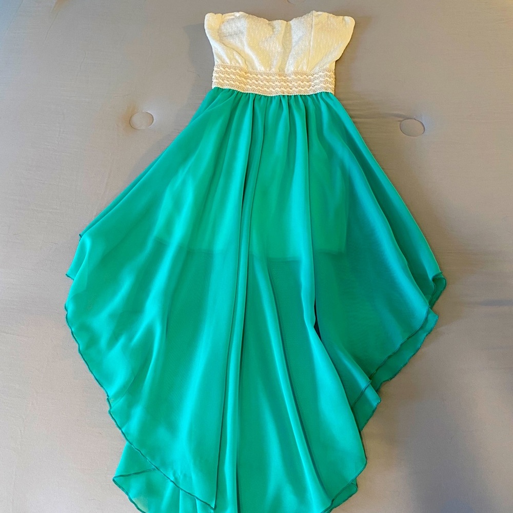 Teal Cocktail Dress